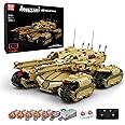 Mould King 20011 Technology MOC Building Block Mammoth Tank, Remote Control Rechargeable RC Tank Model Kit for Adults