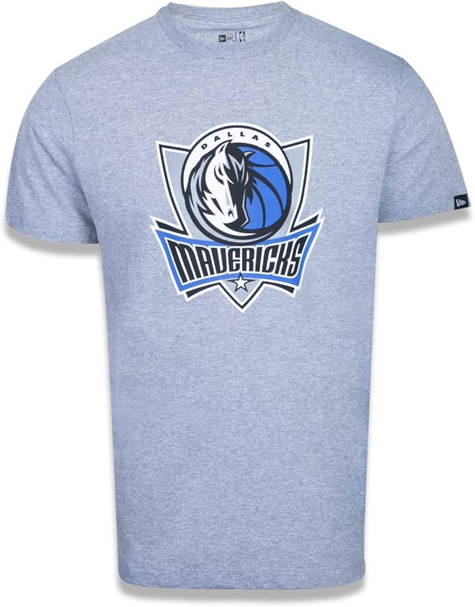 CAMISETA NBA DALLAS MAVERICKS MARINHO MESCLA CINZA New Era