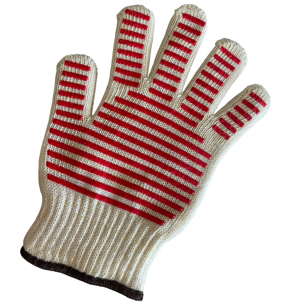 Eurotel Kevlar Oven Glove + Non-Slip Silicone for Oven, Barbecue, etc