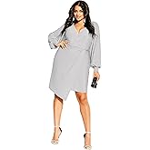 City Chic Women's Plus Size Party Lights Dress