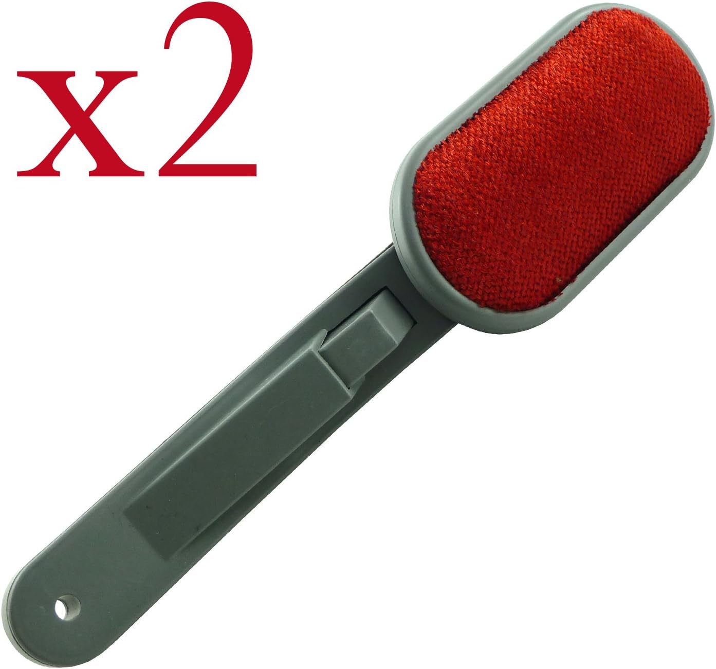 Magic Rotating Lint Brush - Quick And Easy Way To Remove Fluff, Dust, Lint And Hair (Pack of 2)
