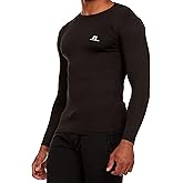 Russell Athletic Men's Long-Sleeve Compression Top Lightweight Compression Shirts for Men Running Athletic Workout