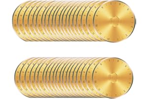 SKS-7 Titanium Coated 40 Packs 45mm Pack Rotary Cutter Blades Replacement Compatible with Olfa, Fiskar, Martelli, Truecut Cut