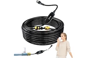 HEATIT CSA Certified Heating Cable for Drinking Water Supply Self Regulating in Pipe Heat Tape Pre-Assembled Pipe Freeze Prot