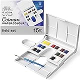 Winsor & Newton Cotman Watercolor Paint Set, Field