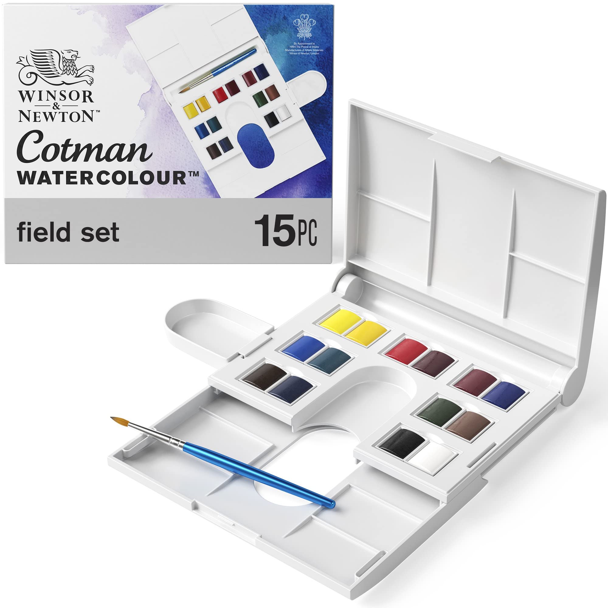 Winsor & Newton Watercolour Half Pan Compact Set — image 1