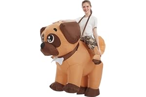 RQUXMT Blow Up Party Costumes,Inflatable Costume Adult,Dog Inflatable Costume,Halloween Costumes for Men Women