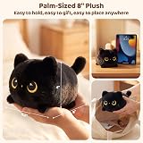 Mewaii Black Cat Plush 8 Inch Cute Plush Toy Soft Pillow Gift for Kids view 3