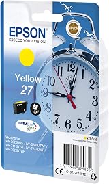Epson 27 Yellow DURABrite Ultra Ink Cartridge for WF-3620DWF Series view 2