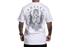 Sullen Men's Dream Angel Capsule Tattoo Lifestyle Graphic Cotton Standard Short Sleeve Tee