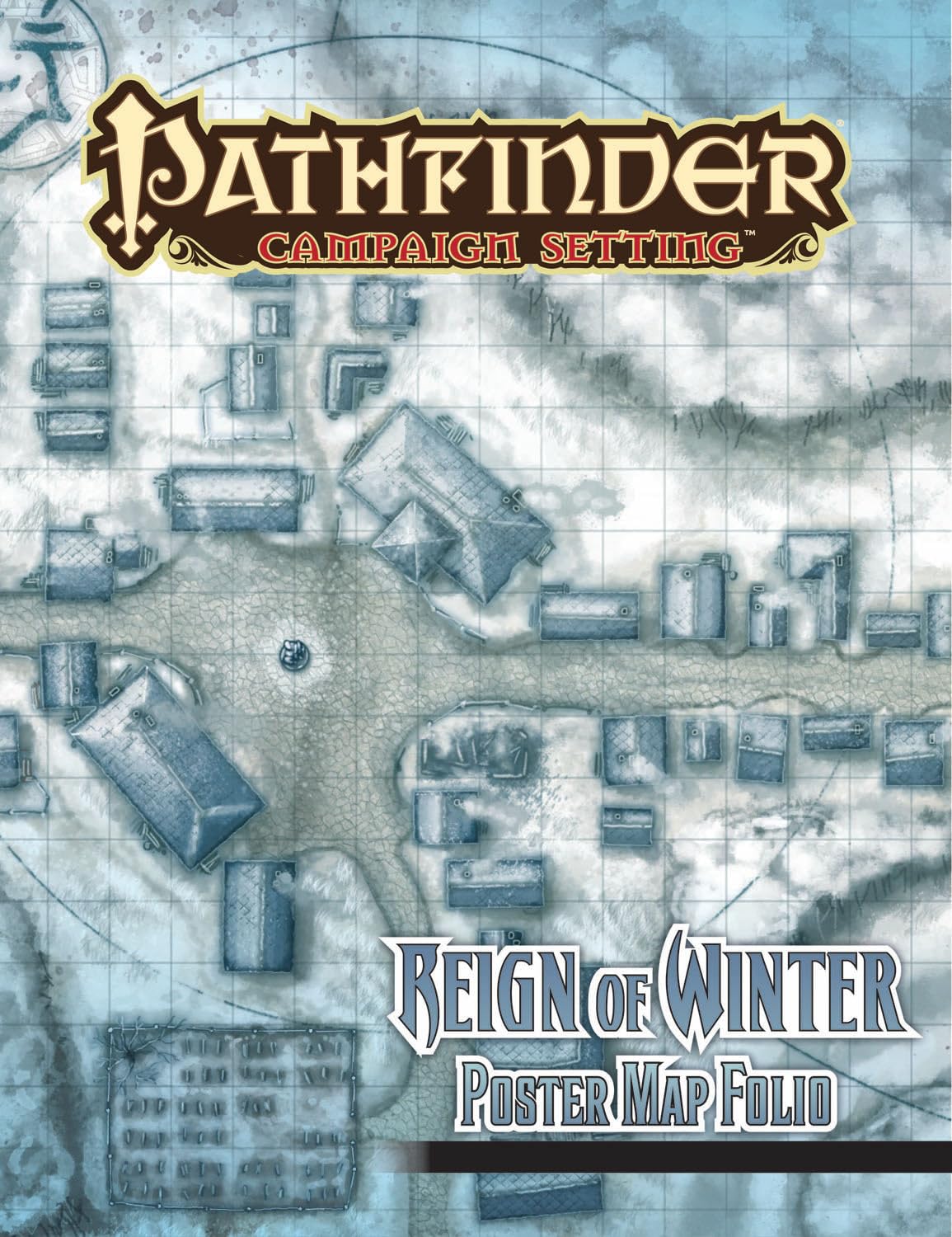 Pathfinder Campaign Setting Reign of Winter Poster Map Folio