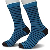 KGHYT Classic Striped Crew Socks for Men and Women