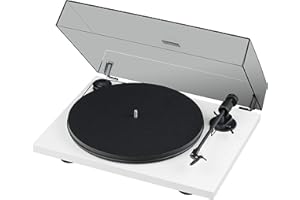 Pro-Ject Primary E Phono, Turntable Line-Out and Previous Switchable with OM NN Capsule (White)