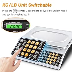 BROMECH Price Computing Scale, 66lb Digital