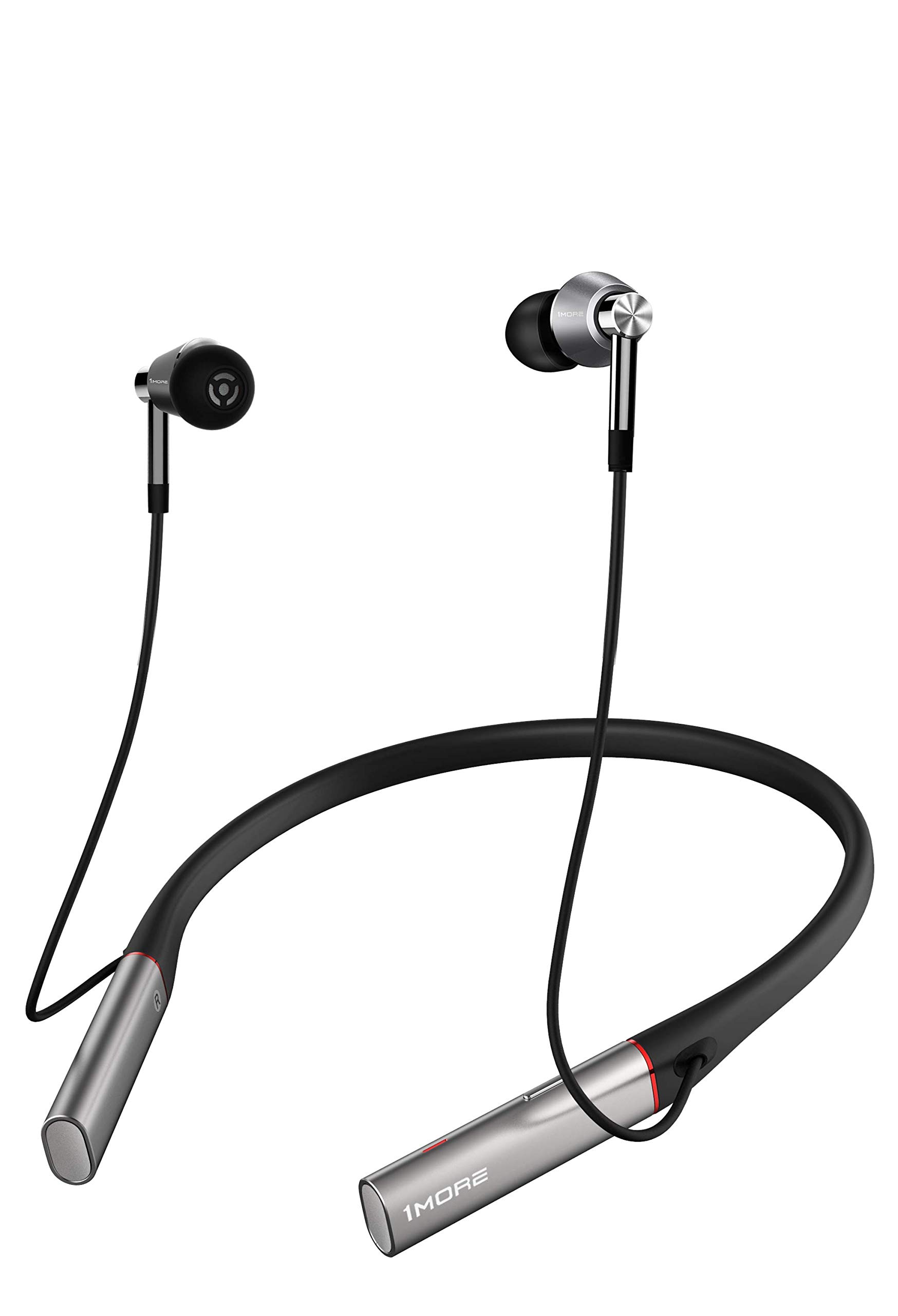 Photo 1 of 1MORE Wireless Earbuds Triple Driver Bluetooth Neckband Earphones with Hi-Res LDAC Wireless Sound Quality,Fast Charging,7-Hour Playtime,Environmental Noise Isolation