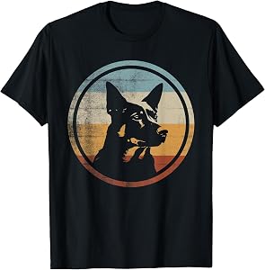 Retro Style Australian Kelpie Dog T-Shirt