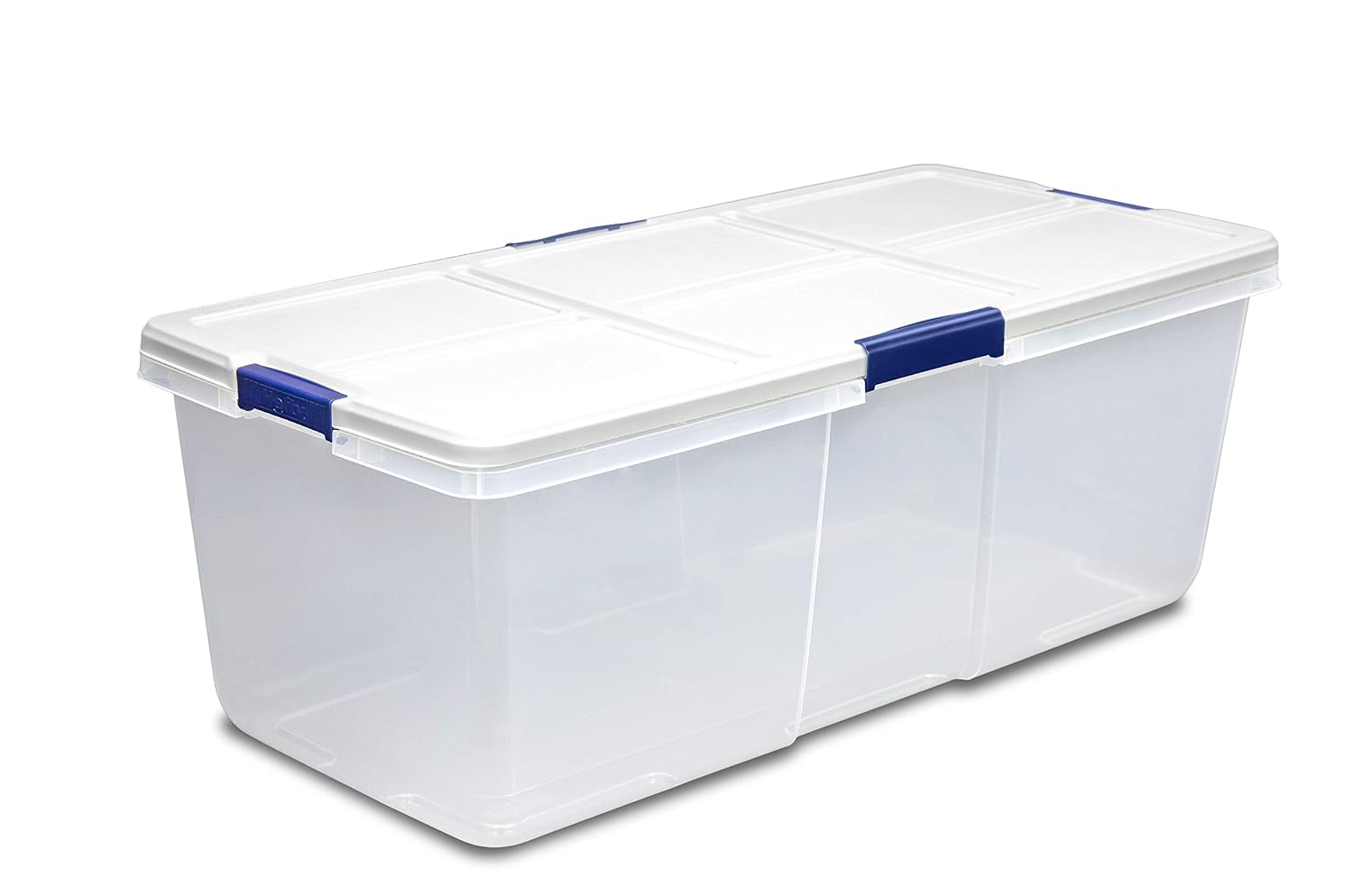 Amazon.com: Hefty Modular Clear Storage Bins, 100 Qt. XL Stackable Bin