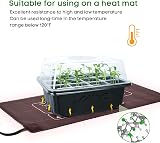 MIXC Seed Trays 10 Pack 120 Cells with Lids Humidity Dome 1.5” Cells view 5