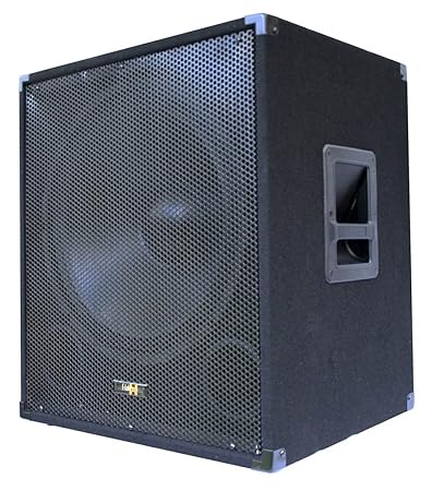 E-Lektron SUB-P45A aktiver PA-Subwoofer 18' / 45cm Bass Lautsprecher Box 1000W