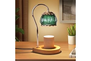 Gr8Gardens Mothers Day Gifts Candle Warmer Lamp with Timer,Dimmable Candle Warmer Light Adjustable Warmer Gift for Women Fragrance Candle Holders for Home Decoration,Green