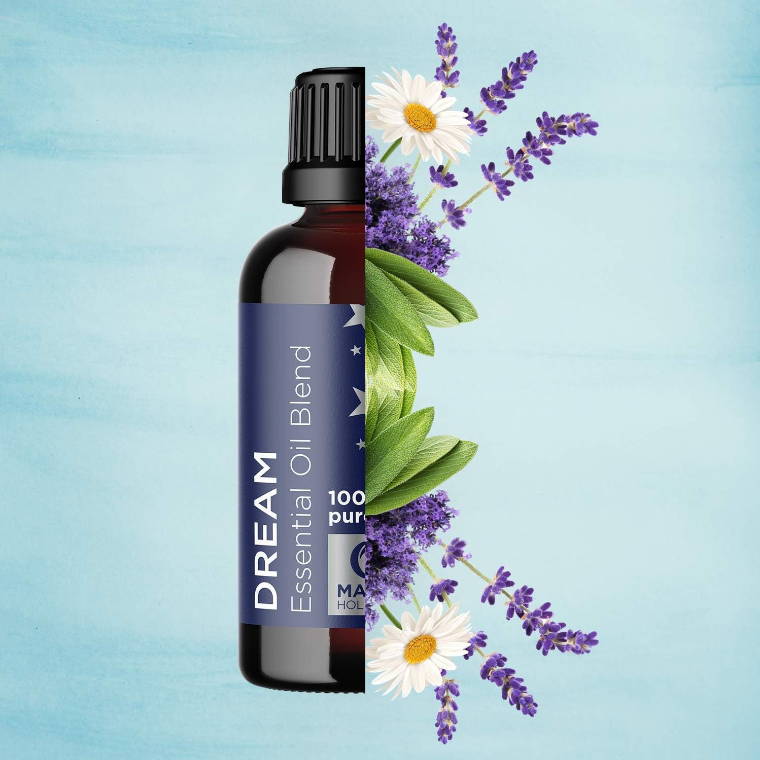 Essential Oils Aromatherapy Sleep Aid - Pure Ylang Ylang Chamomile Sage and Lavender Essential Oils for Diffuser - Mood Support Aromatherapy Oils for Stress Relief Sleep Aid and Natural Anxiety Relief: Health & Personal Care