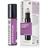 Pranarom - Bug Bite Eraser Roller Wellness Blend - 8ml - Essential Oil Wellness Blend - Outdoor Adventures, Fast-Acting, Organic, Easy Application - Camping, Perfect for Outdoors