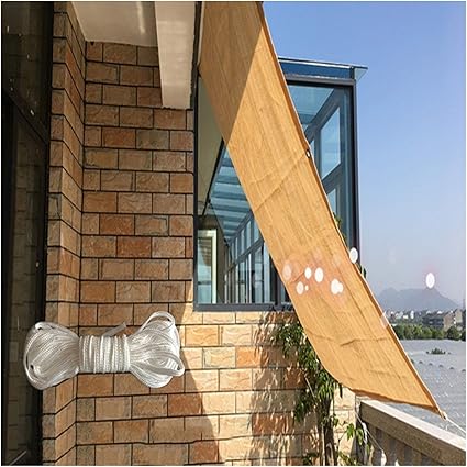 Amazon Co Jp Pengfei オーニング シェード 遮光ネット サンルーム断熱日焼け止めネット屋外シェーディング中庭シェード 換気アンチプル サイズのカスタマイズ Color A Size 1 6mx2m ホーム キッチン