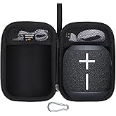 Aproca Case Compatible with Ultimate Ears WONDERBOOM 4/3 Portable Waterproof Bluetooth Speaker, Carrying Storage Bag for Accessories -Black (Case Only)