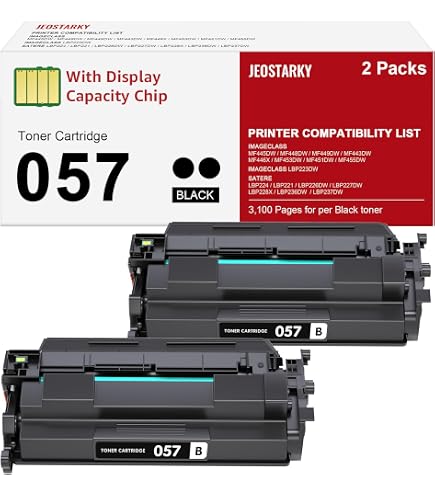 Amazon.com: ERNZAT CRG-057H Toner Cartridge Compatible for Canon