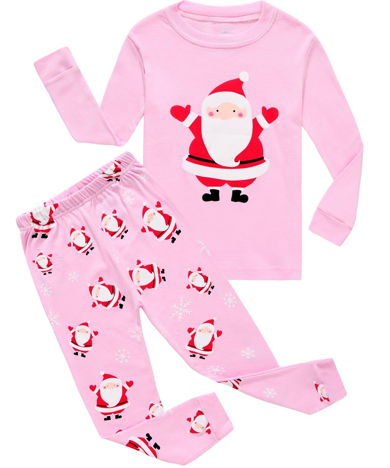 IF Pajamas Christmas Tree Little Girl Pjs Long Sleeve Kid Pajamas