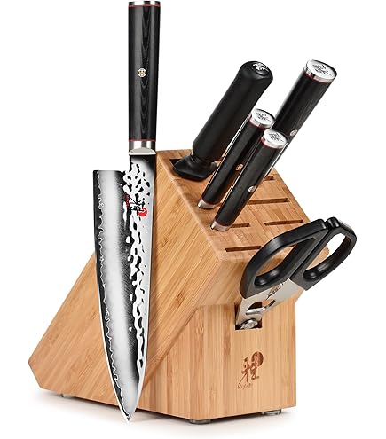 Amazon.com: Miyabi Mizu SG2 13-pc Knife Block Set: Home & Kitchen