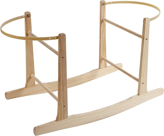 clair de lune rocking moses basket stand