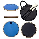 HAIRIESIS Snare Drum Practice Pad,12-Inch Practice