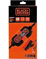 BLACK+DECKER BDV090 Carica Batteria e Mantenitore di Carica, 6 V e 12 V