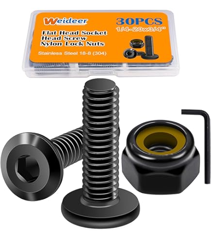 Los Tornillos Hexagonal De Acero Inoxidable Con Bridas 1/4 3/8 5