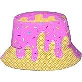 Bucket Hat Fisherman Hat The Luminous Mushroom Beach Travel Sun Hat Outdoor Cap for Adults Men Women