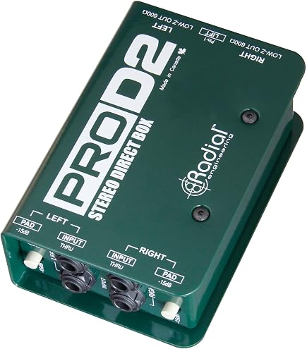 Amazon.com: Radial JDI Stereo Premium Passive DI - DI Box