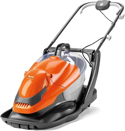 Flymo EasiGlide Plus 360V Hover Mower 1800W 36cm 26L Cable 10m Orange