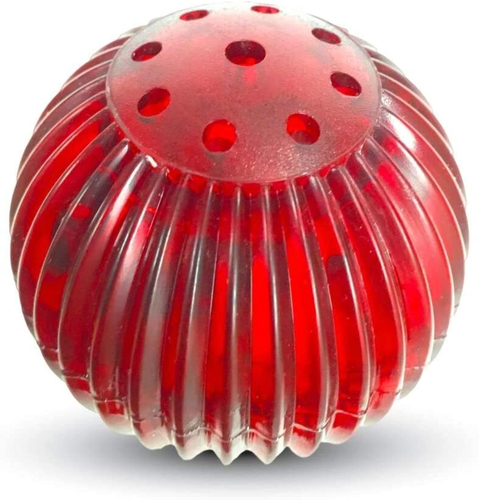 Photo 1 of Pet Qwerks Blinky Babble Ball - Flashing Interactive Chew Dog Toy - Medium
