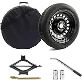 Gleyi Spare Tire Kit Compatible with 2020-2026 CRV Hybrid - Includes 18x4 Rim, 155/90R18, 29&rdquo; Rolling Diameter, Includes car Jack kit and Spare tire Carrying Case.