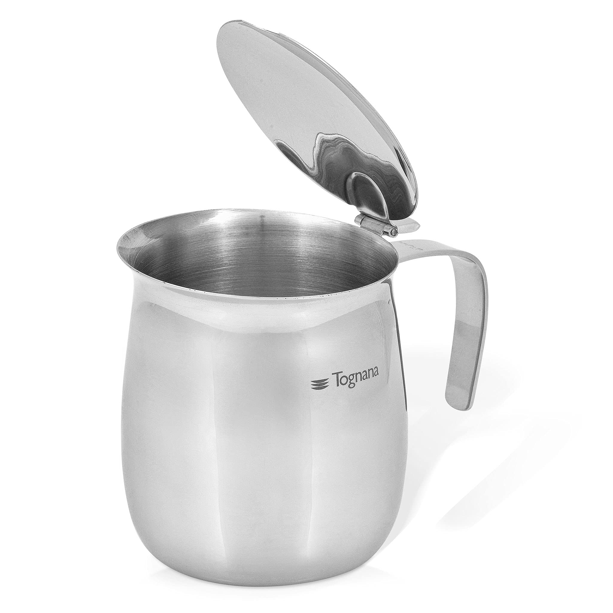 Tognana riflex to Serve 8 Cup Cafetiere, Stainless Steel, Silver