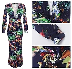 Elegant Floral Formal Dresses for Women Sexy
