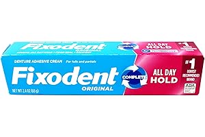 Fixodent Complete Original Denture Adhesive Cream, 2.4 Oz