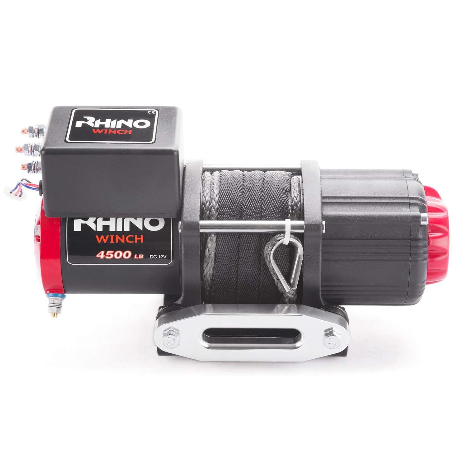 Super Saturday Rhino Electric Winch Wireless 4500Lb 2040Kg 12v Carbon