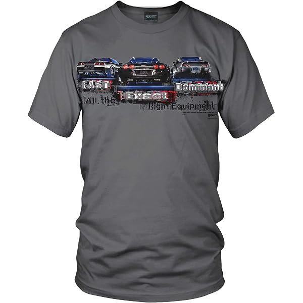 Wicked Metal Corvette Script Lettering T-Shirt – Officially Licensed Chevrolet Shirt