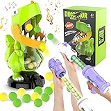 FANURY Dinosaur Shooting Games Toy for Kids Over 3 Year Old, Shooting Target Practice Kids Toy with Sound LCD Score Record, 2