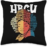 HBCU Apparel Historical Black College HBCU Throw Pillow