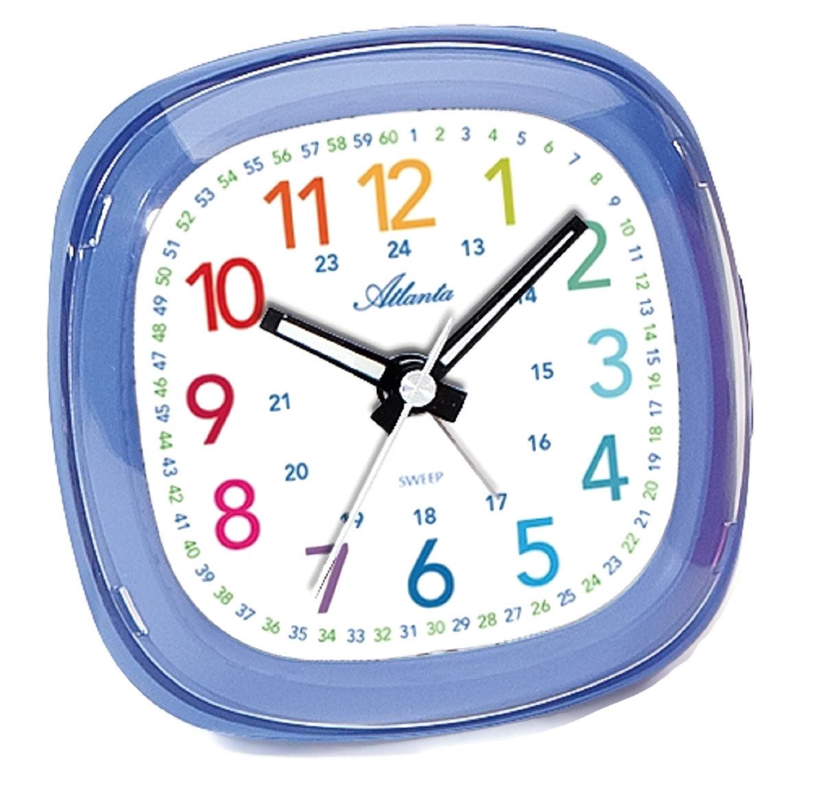 Atlanta 1736/5 Kids Alarm Clock Blue