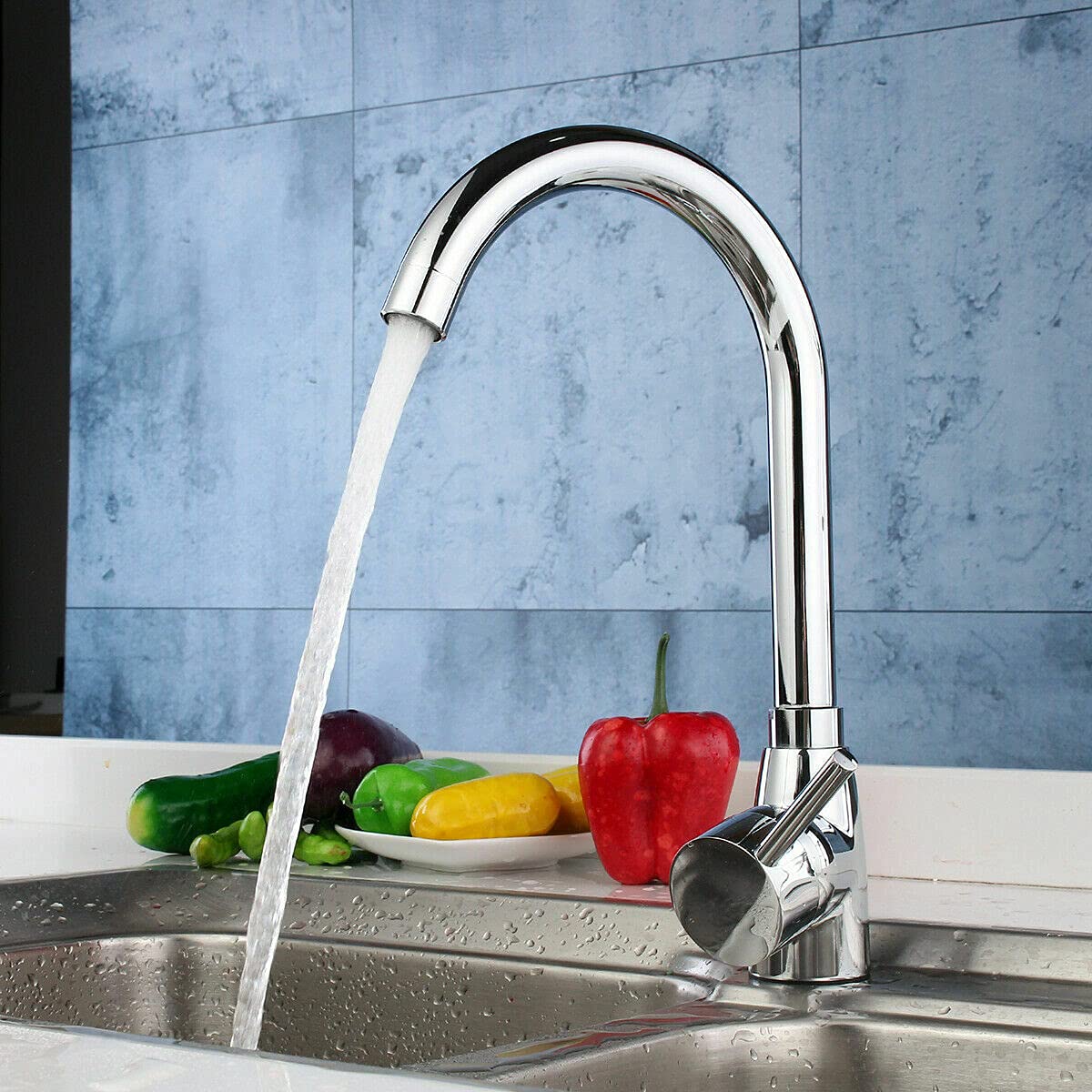 Grifo-mezclador-de-fregadero-de-cocina-360–cano-giratorio-cepillado-monomando-grifos