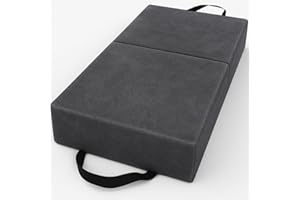 i frmmy Extra Thick Memory Foam Kneeling Cushion Pad- Garden Kneeler for Gardening, Bath Kneeler for Baby Bath, Knee Mat for Work, Extra Large 22x12 Inch, Thick 2.9 Inch (Dark Gray)